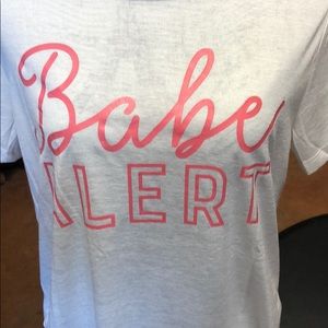 Babe alert t shirt